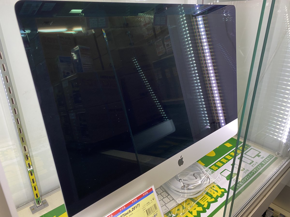 ?中古PC情報? iMac(Retina 5K,27inch,2017) 【CPU】Core i5 3.4GHz 