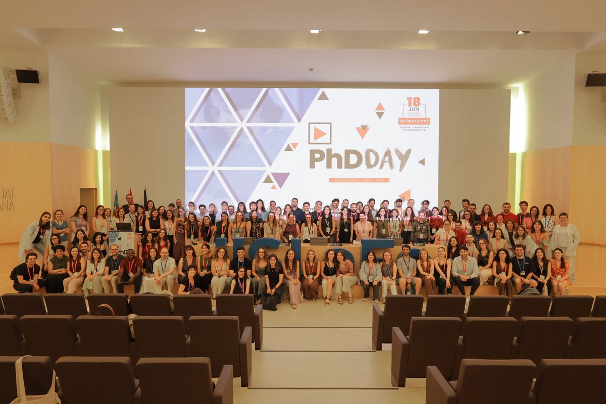 IISLaFe's tweet photo. 🔬 El #IISLaFe celebra la 5ª edición del PhD Day con:

📊 66 trabajos presentados 
🎤 La intervención del padrino @garciacanaveras 
📌 @thermofisher, @Novogene_Europe , @NZYTech y Werfen, como entidades colaboradoras

ℹ️https://t.co/IxBvWOUBgw https://t.co/I3B7jHfTzR