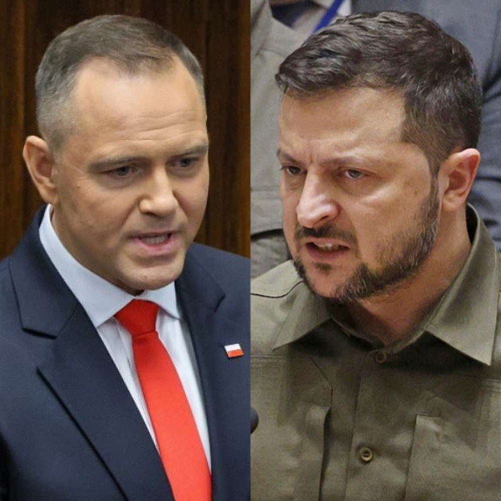FranceRegard24's tweet photo. 🚨ZELENSKY MENACE LE PRÉSIDENT POLONAIS : « IL FAIT COMME ORBÁN, ÇA VA MAL SE TERMINER ! » LE DICTATEUR UKRAINIEN INSULTE SES PRINCIPAUX SOUTIENS ! 🔥

Zelensky vient de franchir une nouvelle limite en menaçant directement le président polonais Karol Nawrocki :
« Il fait la même chose qu’Orbán, ça va mal se terminer. »

Pourquoi cette attaque ?Parce que la Pologne a retiré à Zelensky l’Ordre de l’Aigle blanc après que l’Ukraine a nommé une unité militaire en hommage aux « Héros de l’UPA »  l’Armée insurrectionnelle ukrainienne responsable du massacre de plus de 100 000 civils polonais (femmes, enfants, vieillards) pendant la Seconde Guerre mondiale.

La Pologne, qui a accueilli des millions de réfugiés, livré des armes et soutenu l’Ukraine plus que quiconque, se fait insulter par Zelensky parce qu’elle refuse d’oublier ses morts et de glorifier des nazis.

Partagez massivement si vous en avez marre de Zelensky ! 🇵🇱❌
#ZelenskyMenace #UPANazis #PologneHonoreSesMorts #StopSoutienZelensky #PaixMaintenant #PrioriteALaPaix