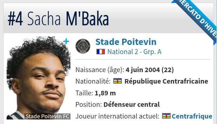 sadio_caen's tweet photo. Selon Ouest-France , Sacha M'Baka devrait rejoindre le SM Caen https://t.co/KKTR3hZ0yl