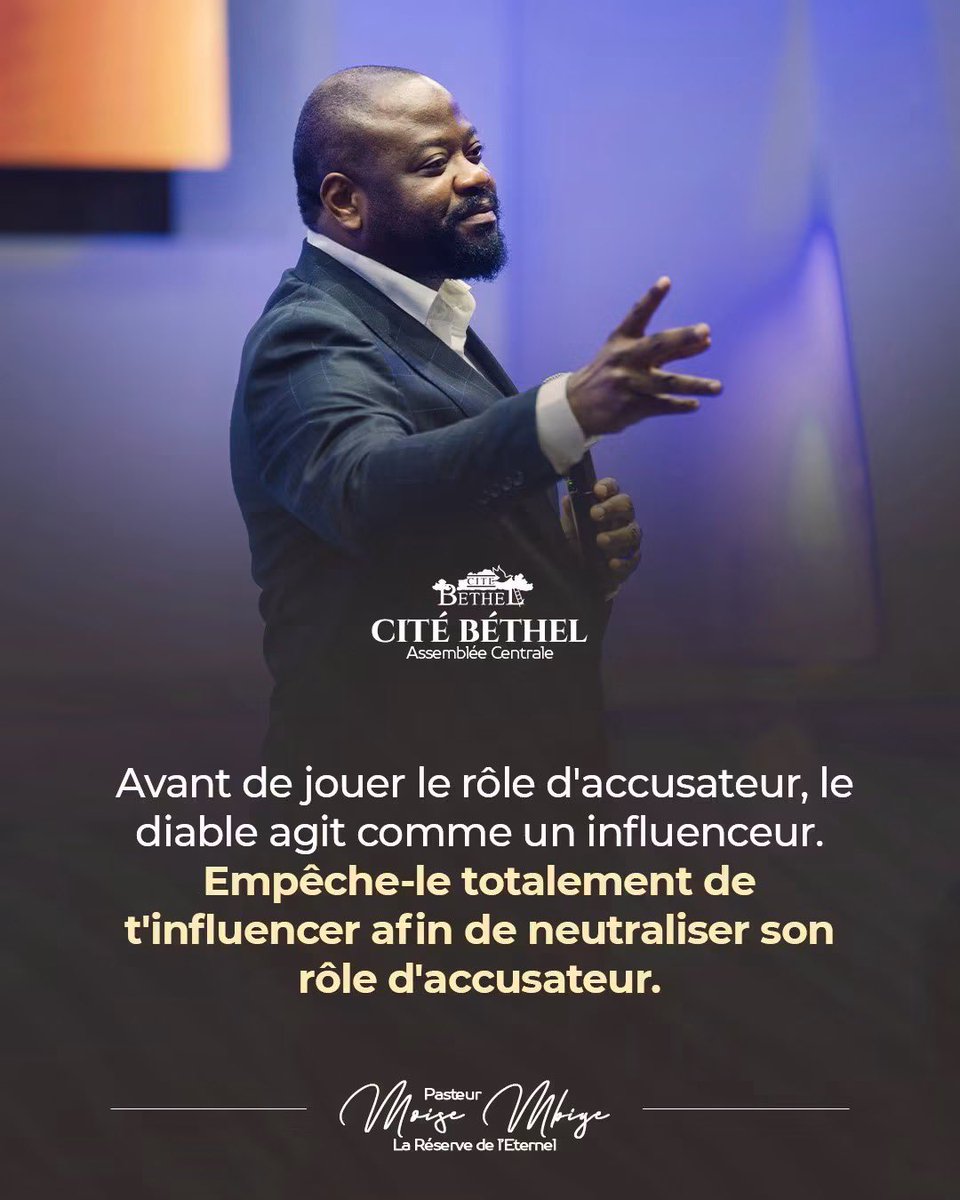 moisembiye01's tweet photo. Ne laissez pas le diable influencer vos pensées et vos choix.
Soyez des porteurs de paix, de réparation et de restauration dans vos familles. Refusez toute influence négative et devenez le point de départ d’un véritable changement.

Que Dieu vous bénisse. https://t.co/S1HSQGj8GY