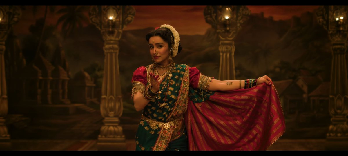antosharshunno's tweet photo. shraddha kapoor as vithabai narayangaonkar in eetha (2026) looked insanely gorgeous 🪷 #eetha https://t.co/Djf98UIedJ