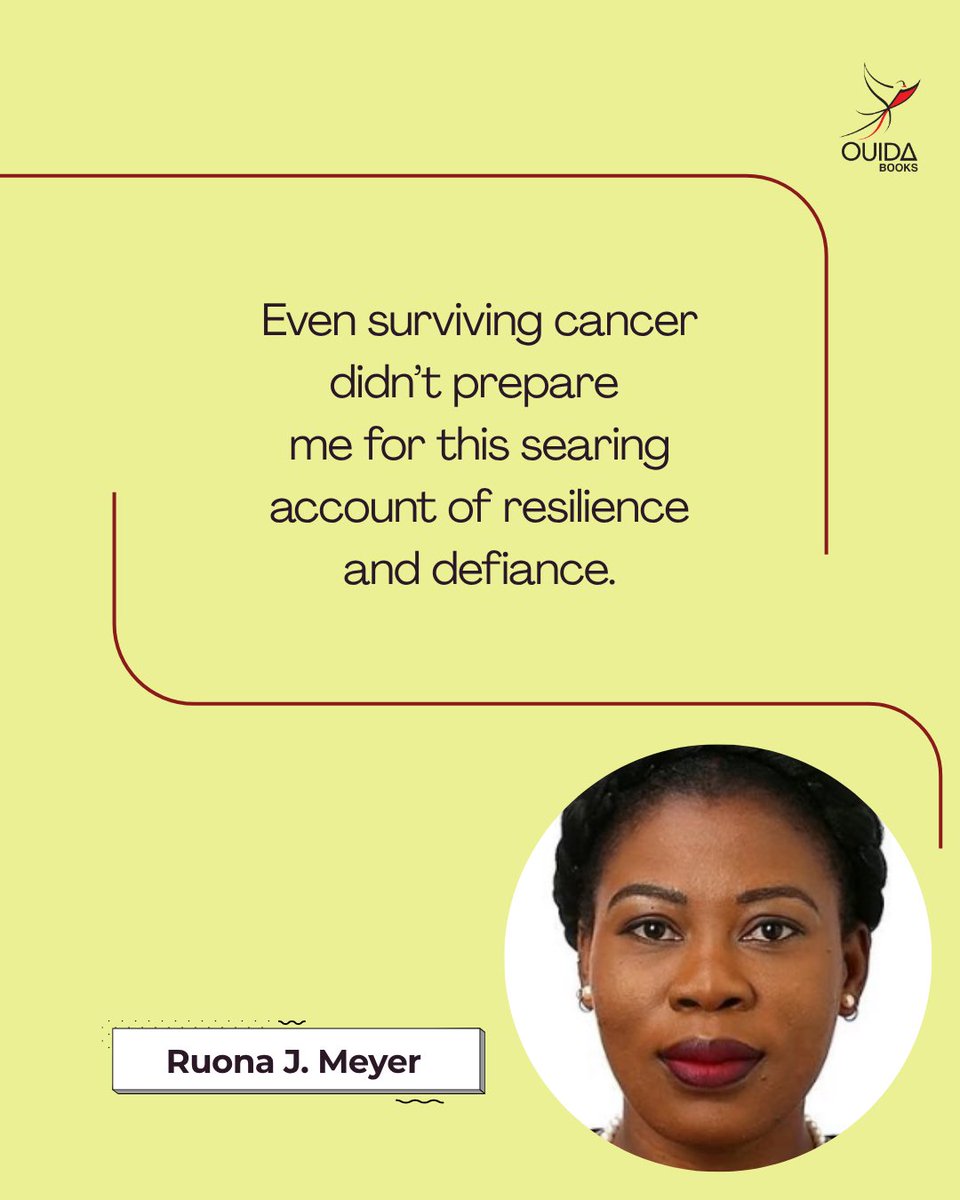 OuidaBooks's tweet photo. What happens when one woman refuses to let illness or expectation define her?
On Close Examination is a powerful memoir of resilience, survival, and becoming.
The early praise says it best. Swipe through to see what readers are saying. @RGAMeyer @Andronika_1 https://t.co/5wANCbX0iD