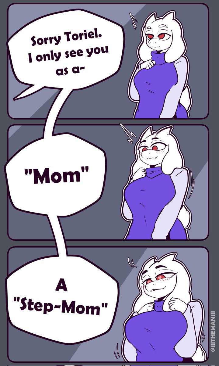 MissPrower's tweet photo. So...do you see Toriel as your mom, step mom or your "mommy?" https://t.co/HjSGjRUvc7
