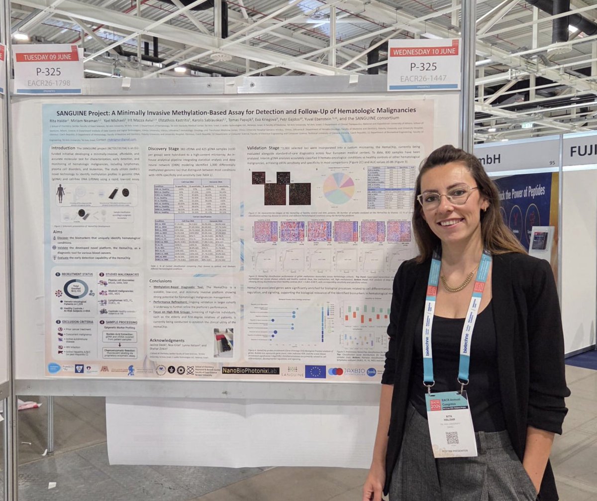 jaxbio_tech's tweet photo. Congratulations to Rita Haldar and the SANGUINE consortium.  #HemaChip #LiquidBiopsy @EACRnews https://t.co/GlS9TktCUD