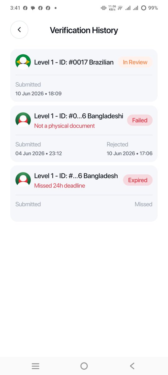 CryptoBuzz63649's tweet photo. @inter_link What Is This KYC Apply 10 June Today 23 June Still Inreview https://t.co/aIBOZXUU7S