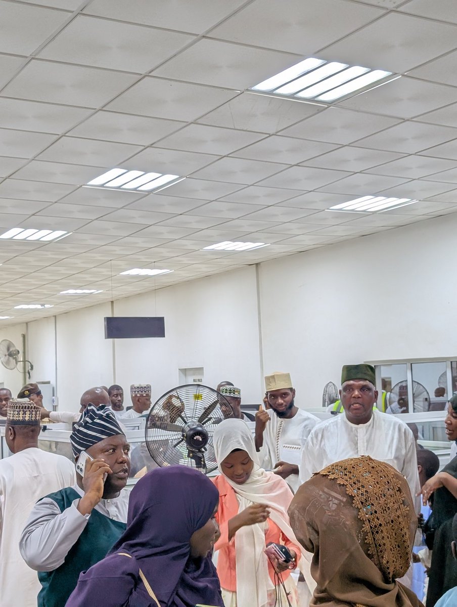 Asad_Mukty's tweet photo. THE AIRLIFT OF KANO STATE PILGRIMS HAS BEEN COMPLETED

​The final flight carrying Kano State pilgrims landed at the Mallam Aminu Kano International Airport at approximately 8:45 PM, conveying government officials and the remaining pilgrims.

​The Umza Air flight departed King Abdulaziz International Airport in Jeddah at around 5:25 AM, Saudi Arabian time. We pray that Allah accepts their Hajj and rewards their acts of worship. Ameen.

#Hajj2026
@nigeriahajjcom