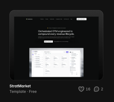 midtoneux's tweet photo. I truly believe @framer and @aandreug are on top of cases like this. 

It's just sad to see original work that was in the top #100 for a long time has been buried at #3974, while a direct copy of my template with couple of fake likes is now ranked #682 https://t.co/H3C2xIRA0r