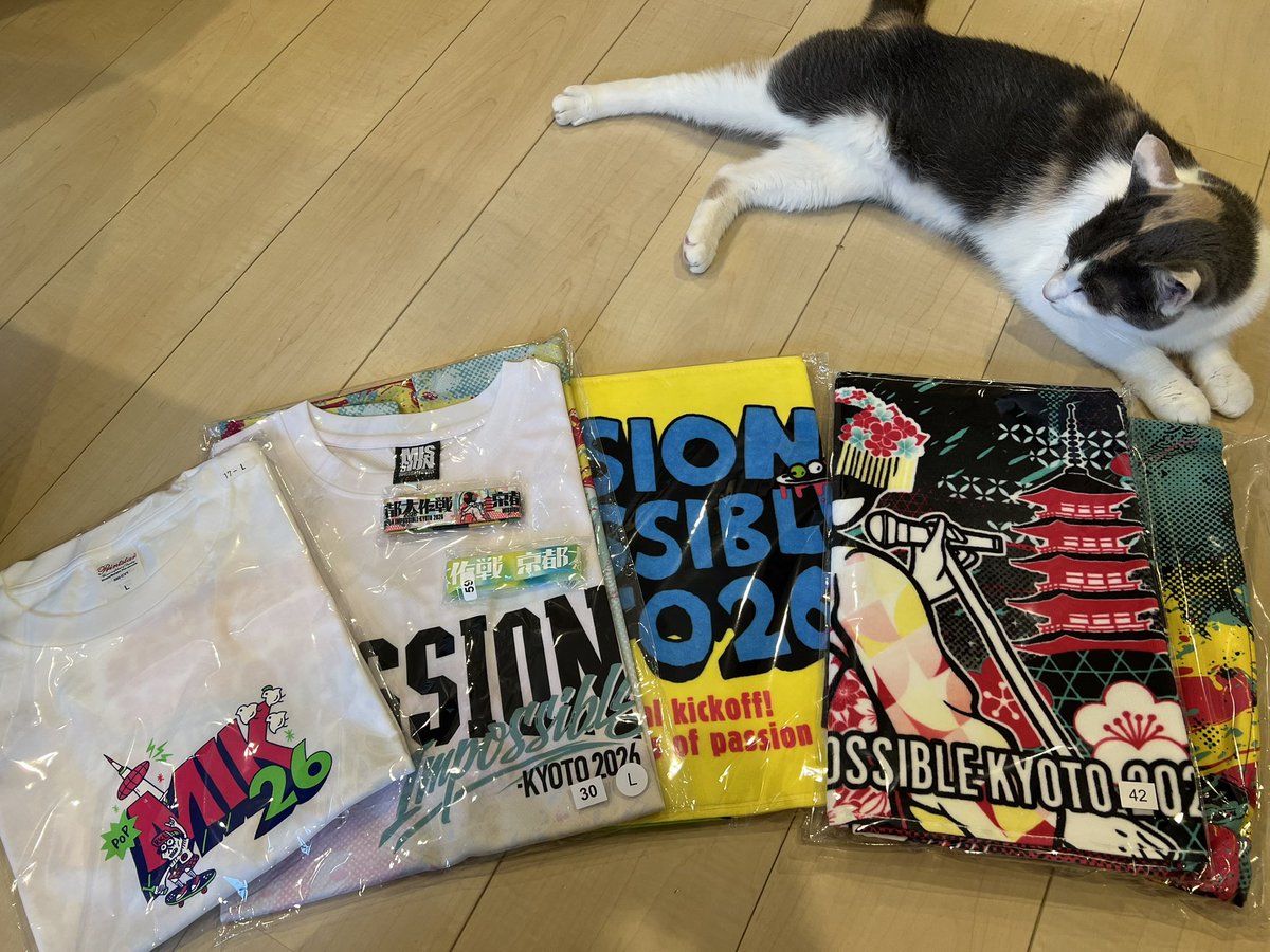 monkey_unlimi's tweet photo. 京都大作戦のグッズも届いたー✨
ワクワクや😆 https://t.co/pMi3if4tSt