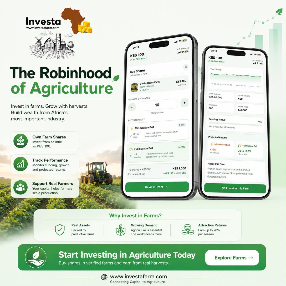 Investa_farm's tweet photo. Get started at https://t.co/04xU4hIqf1 https://t.co/o6l0lsYlKV
