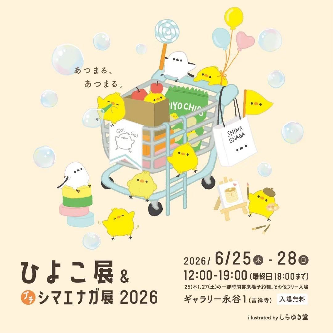 Hiyokosan91's tweet photo. 今年も #ひよこ展2026 ＆ #プチシマエナガ展2026 に出展させていただきます！🐤✨
 #ひよこさんカフェ のおしながきをポストするので保存してご覧いただけたら嬉しい～！！ 
＊コメント欄にもひよこ写真あります！
ぜひいらしてくださいね！！

ひよこ展の詳細はこちら！
@hiyokotenpr https://t.co/VJUgPea1TU