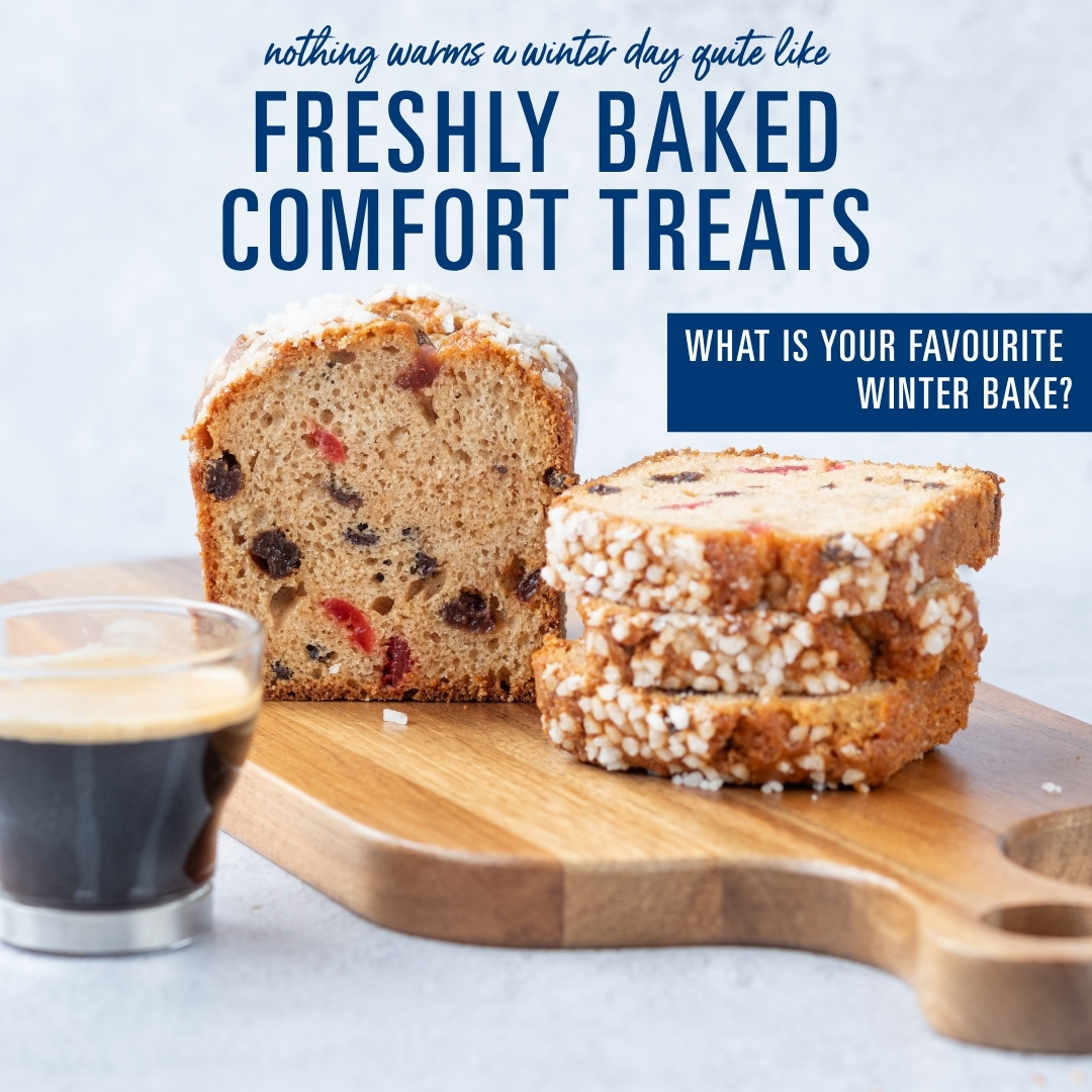 sbakels's tweet photo. ❄️ Nothing warms a winter day quite like freshly baked comfort treats. What is your favourite winter bake? Let us know in the comments below! 👇
#sbakels #winterbaking #bakeryinspiration https://t.co/co4IMasso8