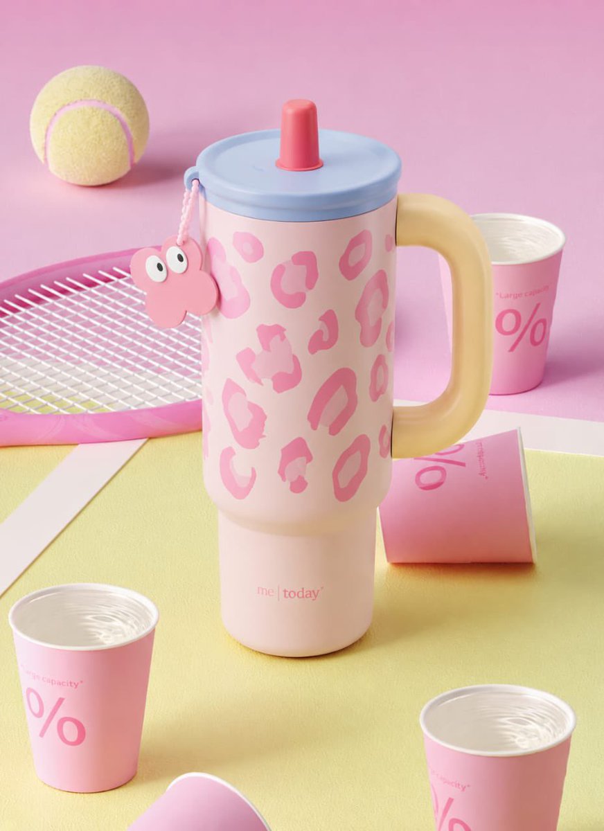 shirley_swu's tweet photo. 今日小确幸 🩷
Me Today x Macaron Tumbler ✨
颜值在线，心情也跟着变好啦 😍💕 

#NTX #MeToday #MacaronTumbler #wellness https://t.co/5uKJKpVgoM