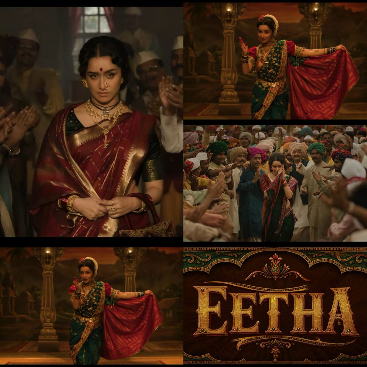 desi_bhayo88's tweet photo. "Marathi mulgi playing a Marathi icon" ❤️ There is something beautiful about that authenticity. Shraddha Kapoor absolutely shines in the #Eetha trailer 🤩🤩 https://t.co/gysx4WRc1L