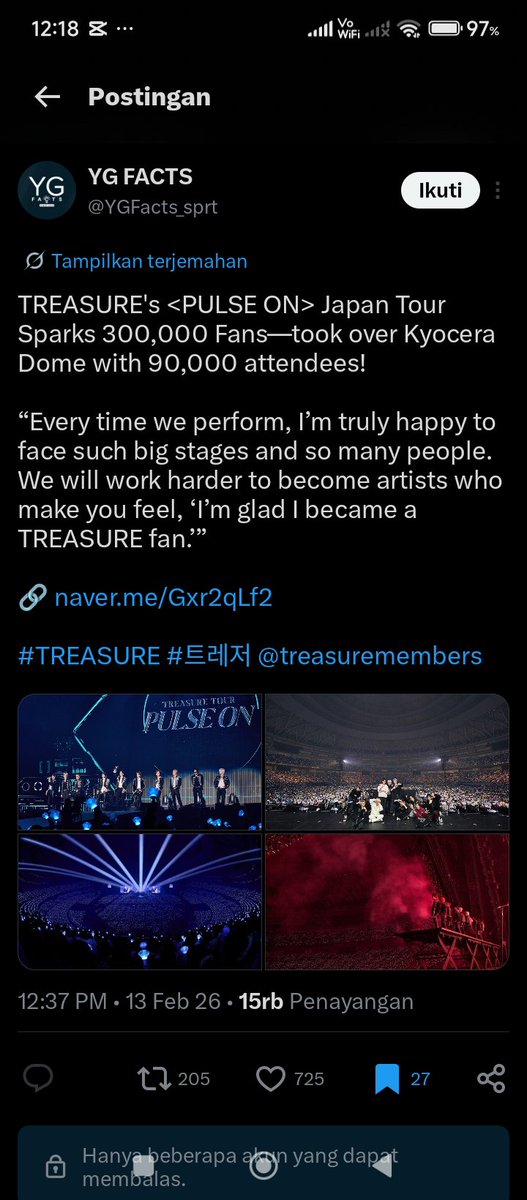 trsrot10's tweet photo. Yang lu katain flop tuh bisa konser dengan ratusan ribu penonton terus penjualan album juga million sales. Coba fav lu suruh konser bisa gaet brp ribu penonton? Lagian itu kakaknya kagak ada ngatain idol lu lho? Dia cuma bilang PERTAMA KALI LIAT FANS H2H TOXIC. https://t.co/fDaOqVirVv
