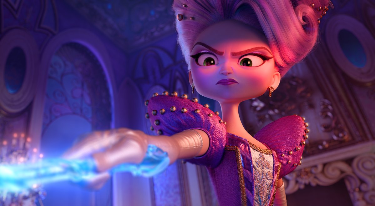 whatonnetflix's tweet photo. New details for Netflix’s new animated movie STEPS from Annecy! ✨👠

🍰 Gorgeous 3D "dollhouse" animation where the world is literally built out of digital food
🏍️ Features Y2K villains, giant biker trolls, and "motor goats"
⏱️ 92-minute runtime

Plus details about the design philosophy of the characters, world and more!