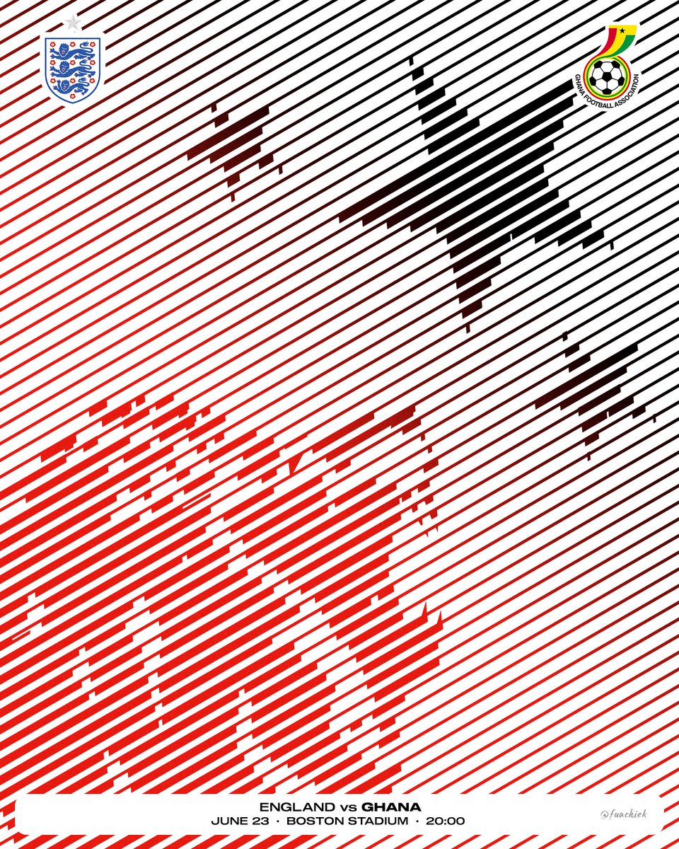 fuachiek's tweet photo. /artwork_26006/🎨
England 🏴󠁧󠁢󠁥󠁮󠁧󠁿 vs Ghana 🇬🇭

#smsports #FIFAWorldCup #TheStarsAlign https://t.co/JUEfyHU8Fd