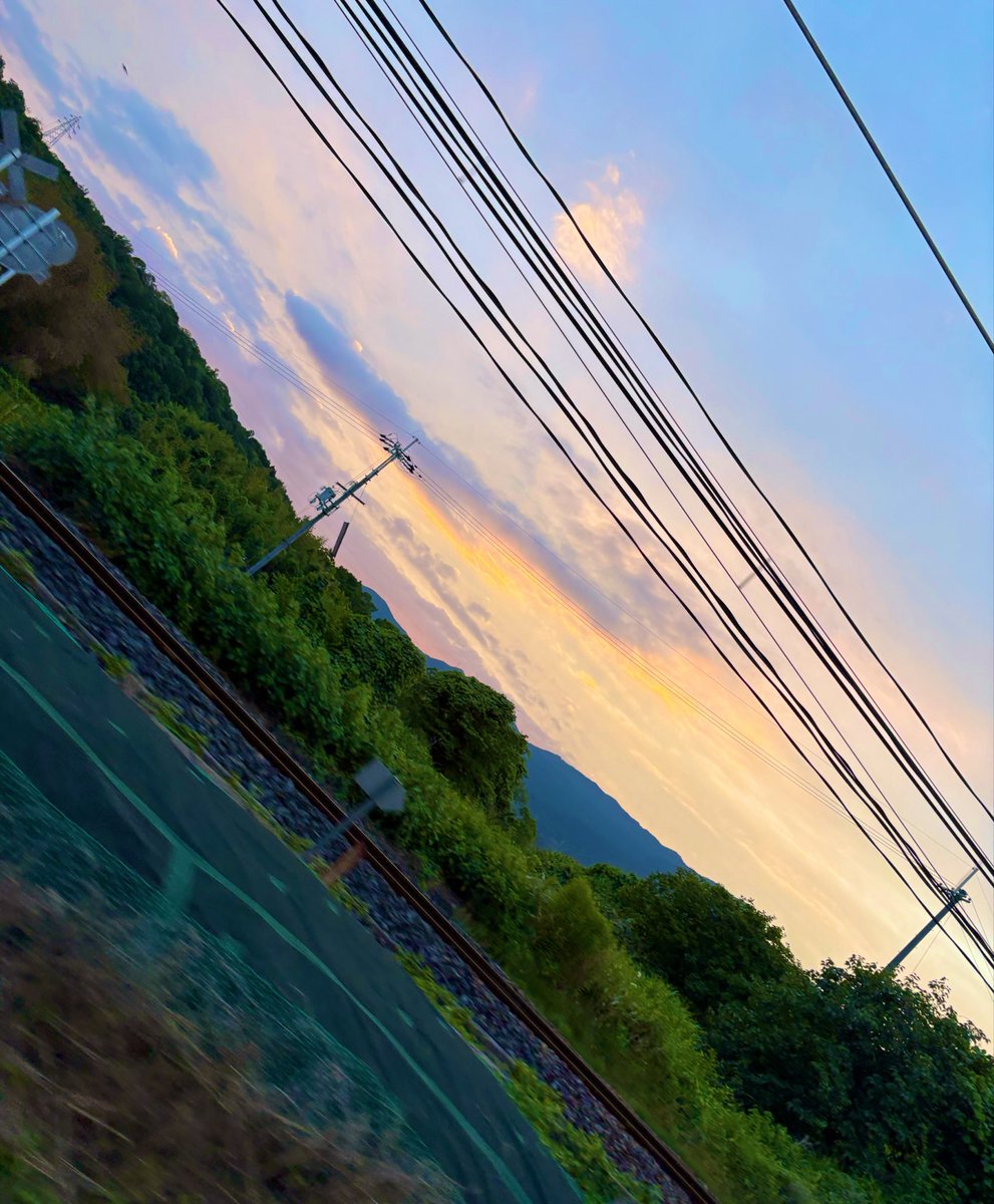 Sabituki_Flow's tweet photo. お猫様と夕焼け https://t.co/2pMSbJWWuS