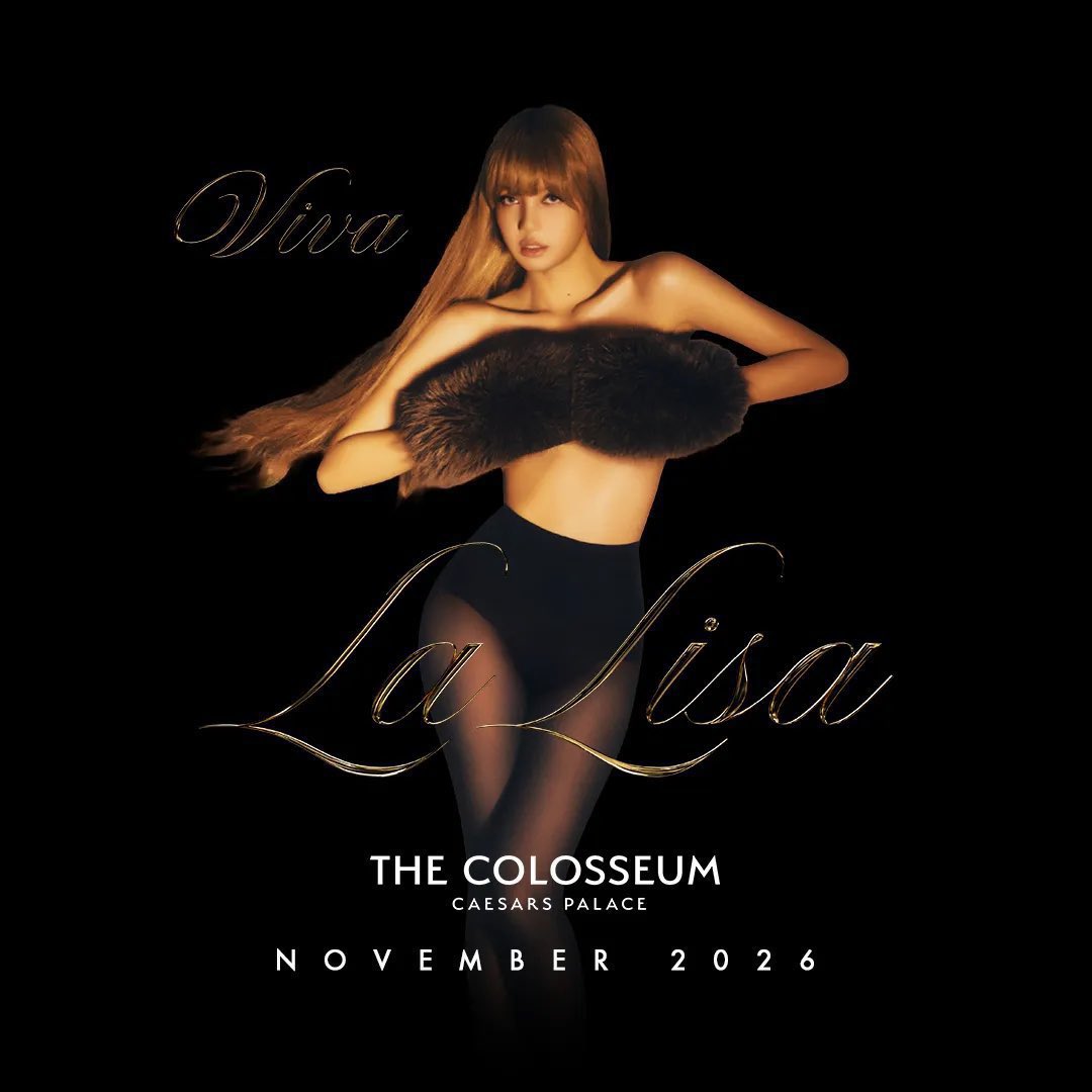 pinksview's tweet photo. 🚨LISA has confirmed that she is working on her next album, which she plans to release before her Las Vegas residency show in November. https://t.co/ijwEcaQx48