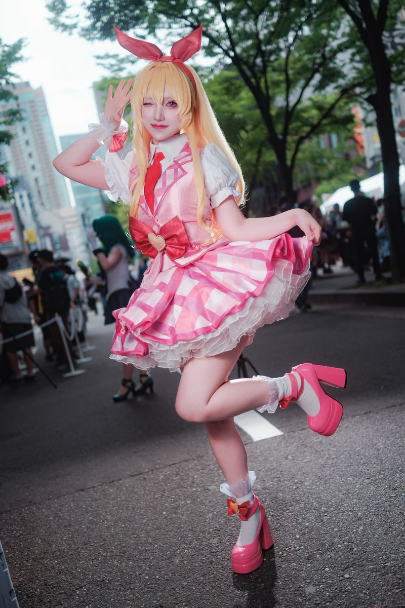 my_sweet_nyanko's tweet photo. cos
アイカツ！｜星宮いちご

仲間だって時にはライバル真剣勝負よ！

📸 @bo_guru さん
#アコスタ梅田茶屋町 https://t.co/bxpQJN9bsq