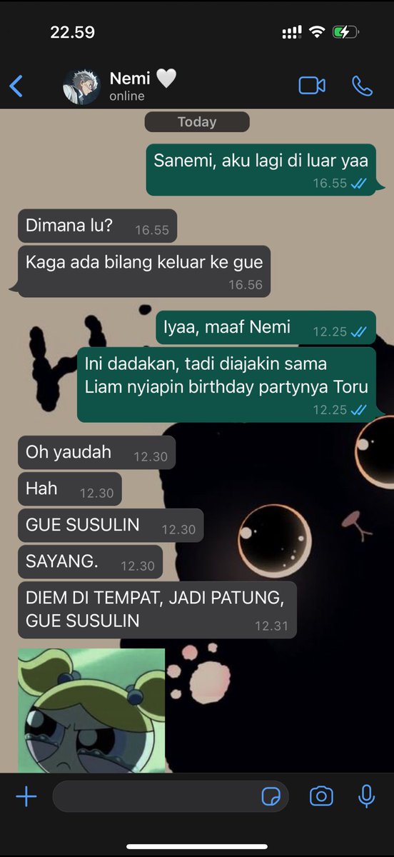 sheiceventure's tweet photo. #sanegiyuu five tweets au

Sedikit cerita tentang keseharian Sanemi sama Giyuu yang pacaran itu 🤫 https://t.co/skOBDhsK6d
