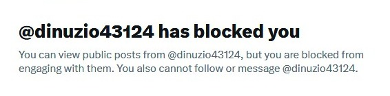 NormonH3's tweet photo. @dinuzio43124 @KenX32007 @LarryBrockMP Bob's proud his wife has a mouth.  High standards on this one.  Of course he had to block and run. https://t.co/UB7Q21F0tj