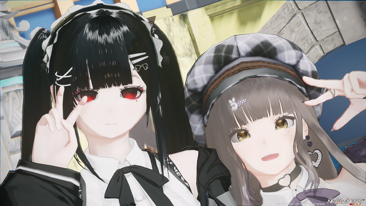 Karen_pso2's tweet photo. アニマティカ集会へ〜✨
終了時間20分前に到着したけど沢山の人がいてキャラクリ見学楽しかったです(∩´﹏`∩)
撮影ありがとうございました〜✨️📸

#企画部アニマティカ集会
#PSO2NGS_S︎S
#メンテの日じゃないけどssを貼る https://t.co/rSwweNzsos