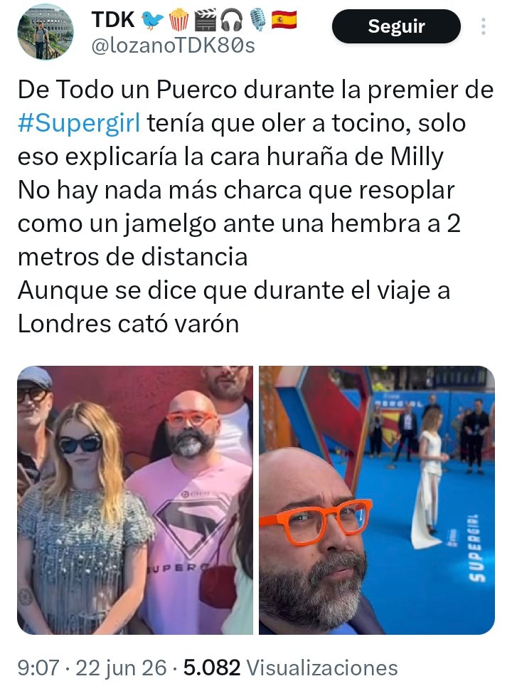 vincentgambini's tweet photo. Cómo de ruín has de ser para vomitar un tuit como éste a una de las mejores personas de esta red social. Envidia, odio y homofobia a partes iguales. Si alguien merece todo lo bueno que haya es Paco como Kromic o Íñigo. Denunciad el tuit como hice yo. Un abrazo enorme. https://t.co/IYzgTA2tuv