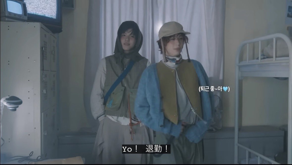 bndsubs's tweet photo. Yo！退勤！

#WOONHAK #LEEHAN https://t.co/hUxIQgdqC9