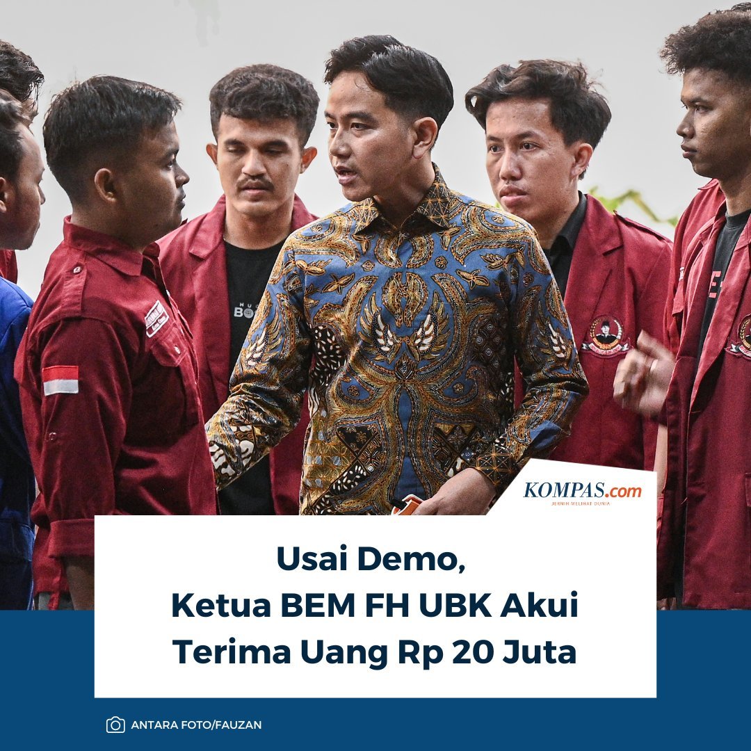 Franken_blues's tweet photo. Dari awal gw udah curiga sama BEM UBK ini, Univ. yg paling dibangga"kan oleh Megawati. 

Dlm sejarahnya baru mereka yg demo di istana Wapres.
Spt nya ada dalang dibelakangnya utk mendiskreditkan Mas Wapres. 

Awal demo berharap rusuh, eh malah diajak ngomong lansung didalam. Otomatis agenda awal berantakan. 
Nah sekarang muncul Plan B dadakan, mereka dibayar utk ketemu Wapres. 

Ini gaya Banteng banget 😄