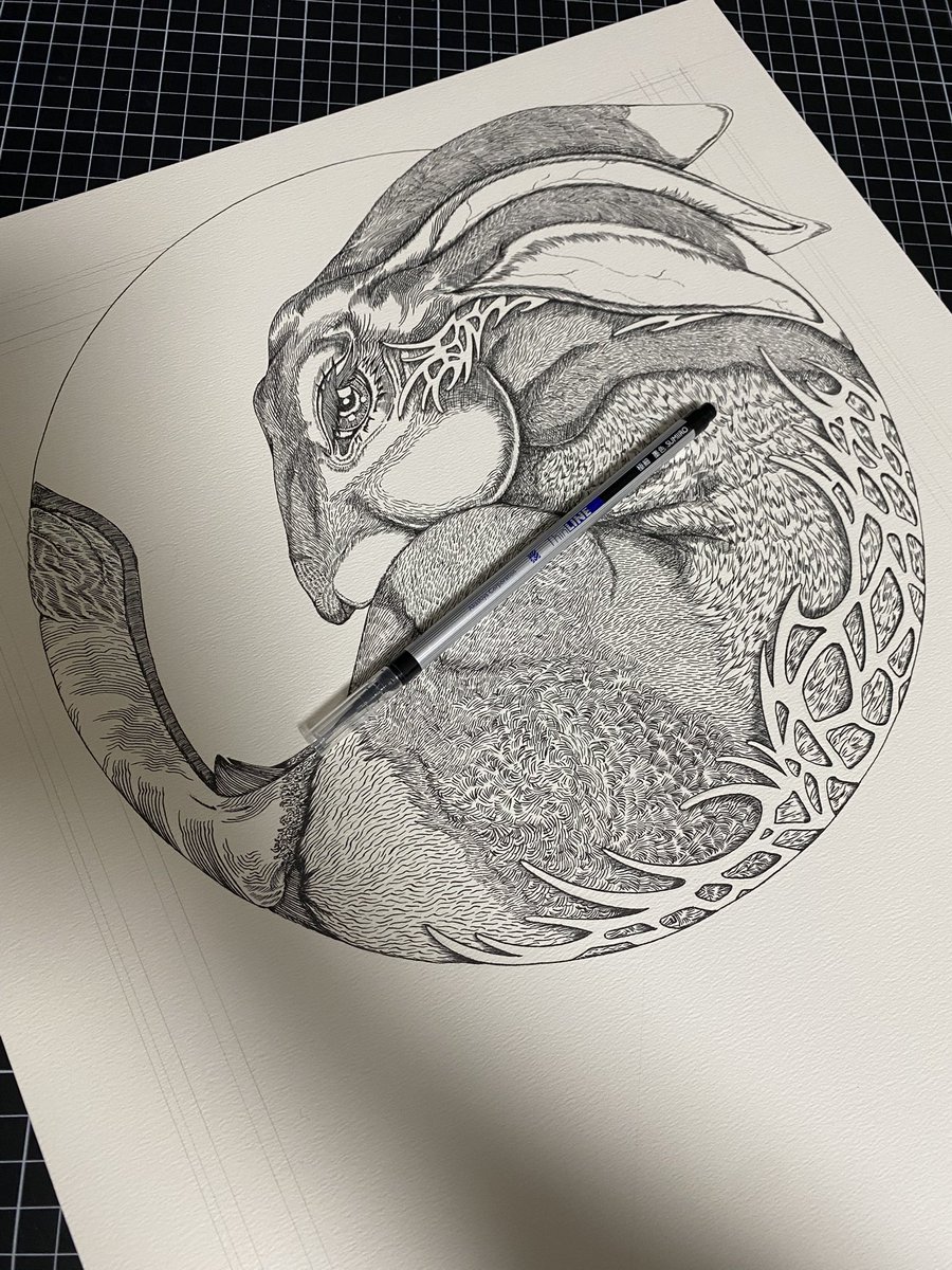 Ryosuke1783's tweet photo. #wip
Three-Eared Rabbit✒︎🐇 https://t.co/a9okk3mc0d