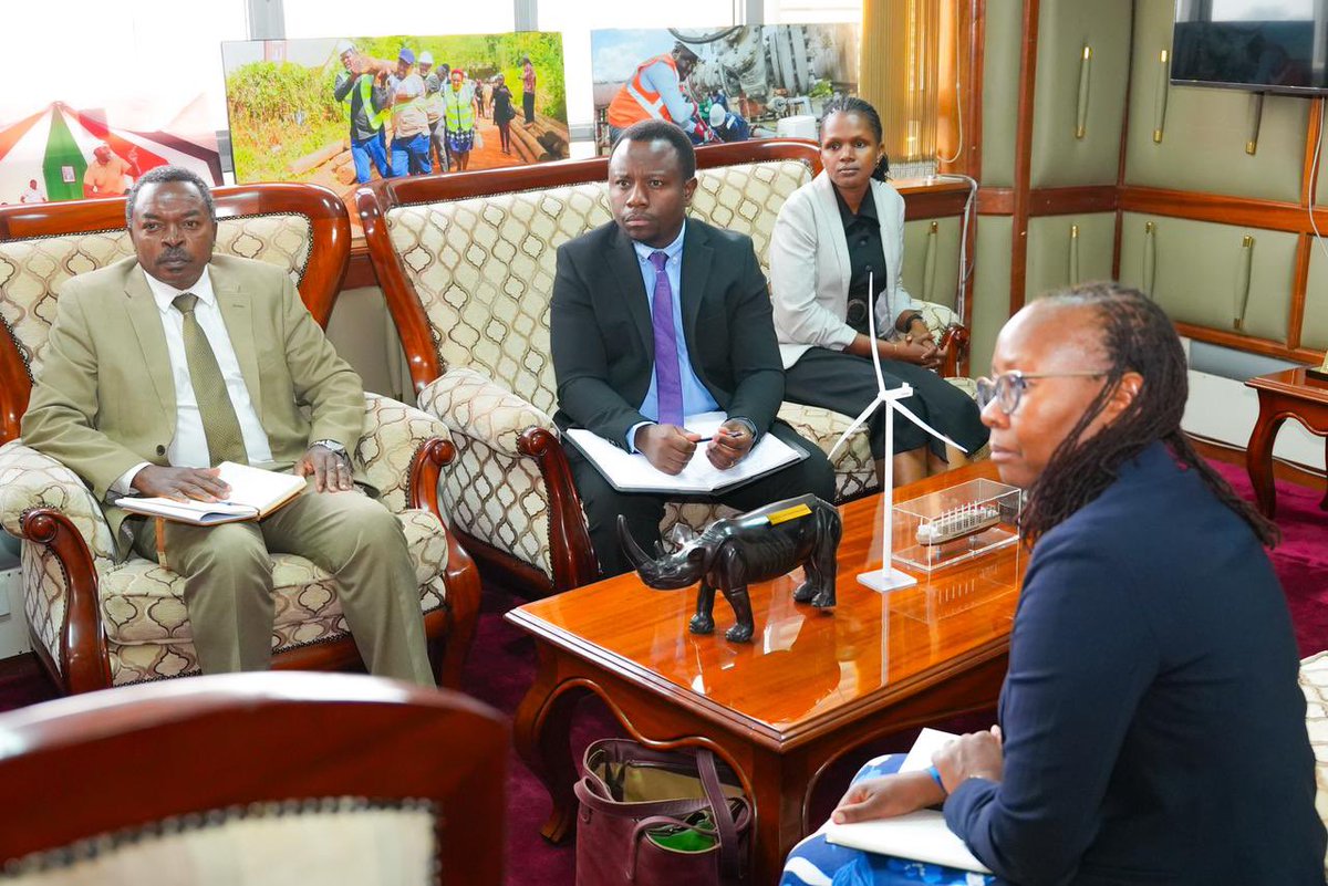AlexKWachira's tweet photo. Held an update meeting with the World Bank team to review the progress of the ongoing KOSAP mini-grid projects in off-grid areas being implemented by Kenya Power and Lighting Company (KPLC) and the Rural Electrification and Renewable Energy Corporation (REREC).

The program aims to provide modern energy access to remote and underserved areas, targeting 300,000 households (approximately 1.5 million people) across 14 counties.

Through continued partnership with the World Bank, we remain committed to supporting Kenya’s goal of achieving universal electricity access by 2030 and advancing the objectives of Vision 2030.