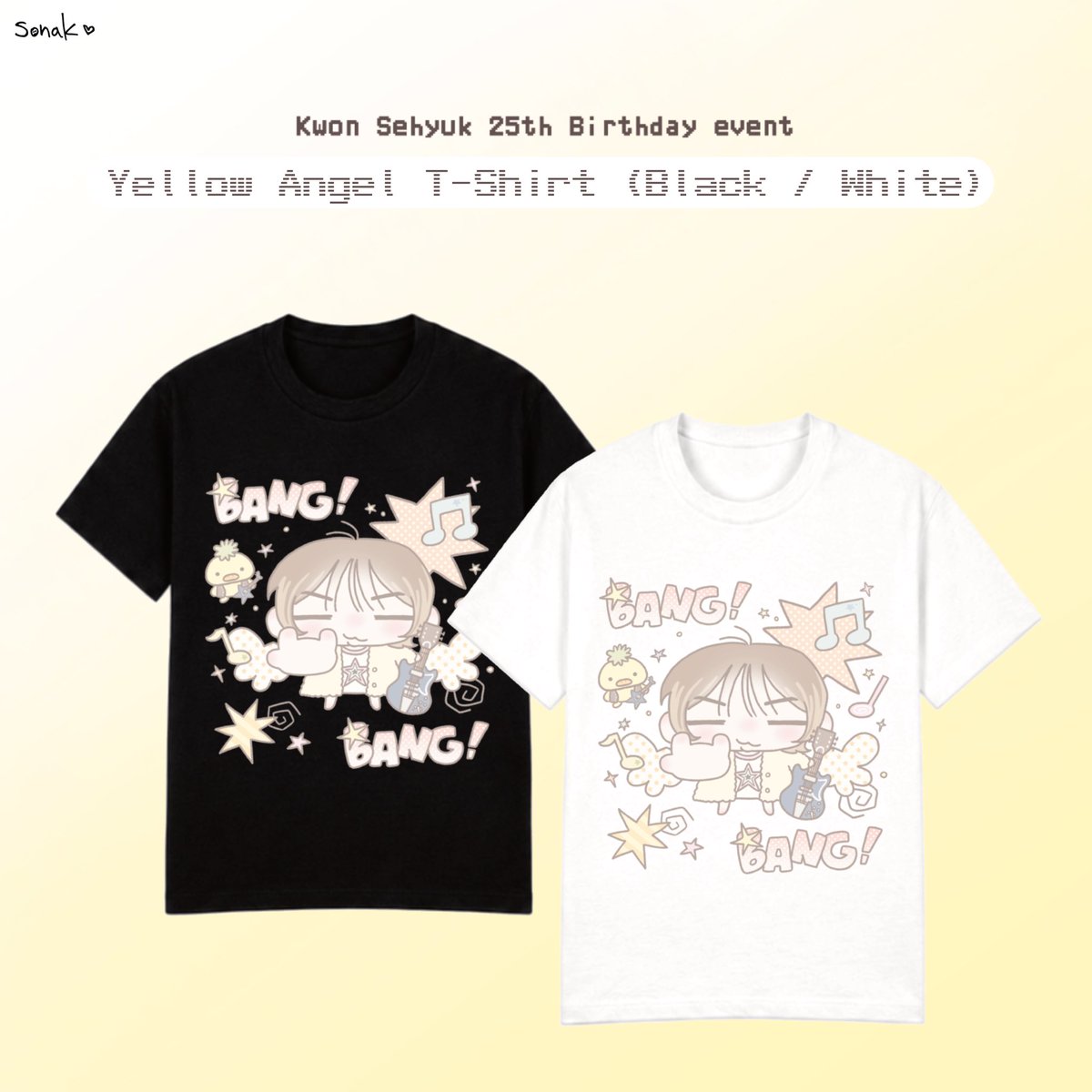 sonakintheocean's tweet photo. ࣪𝕂𝕨𝕠𝕟 𝕊𝕖𝕙𝕪𝕦𝕜 𝟚𝟝𝕥𝕙 𝔹𝕚𝕣𝕥𝕙𝕕𝕒𝕪 𝕖𝕧𝕖𝕟𝕥 ¸ ੯•́໒꒱ ִֶָ 𖥔

유월의 끝자락에서 가장 반짝이는 햇살 같은
세혁이의 스물다섯 번째 생일을 축하하고자
작은 이벤트를 준비했습니다 ♡ (~6/30)

개인 소장용으로 제작했던 티셔츠 1종을
#RT 추첨 한 분께 보내드립니다 🫰🏻
* 국내 주소지 한정 / 배송비 당첨자 부담
색상 및 사이즈 선택 가능합니다 🍄 

#드래곤포니 #Dragonpony #권세혁 #kwonsehyuk