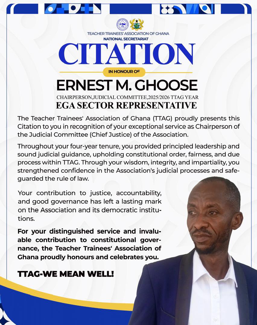 official_ttag's tweet photo. 𝐓𝐓𝐀𝐆 𝐍𝐀𝐓𝐈𝐎𝐍𝐀𝐋 𝐉𝐔𝐃𝐈𝐂𝐈𝐀𝐋 𝐂𝐎𝐌𝐌𝐈𝐓𝐓𝐄𝐄
For your dedication to upholding fairness, integrity, and constitutional governance within TTAG during the 2025/2026 TTAG Year. https://t.co/pZ5HCPGPJS