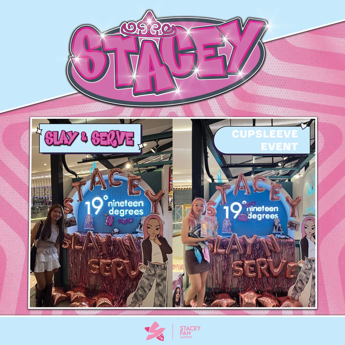 staceyfanspprt's tweet photo. A few snaps of Blooms who stopped by and supported Slay and Serve. Thank you for sharing this special moment with us! 💋

#SFS_STACEY #SFS_SlayAndServe
#BINI_STACEY @bini_stacey https://t.co/tXM6is0xsI