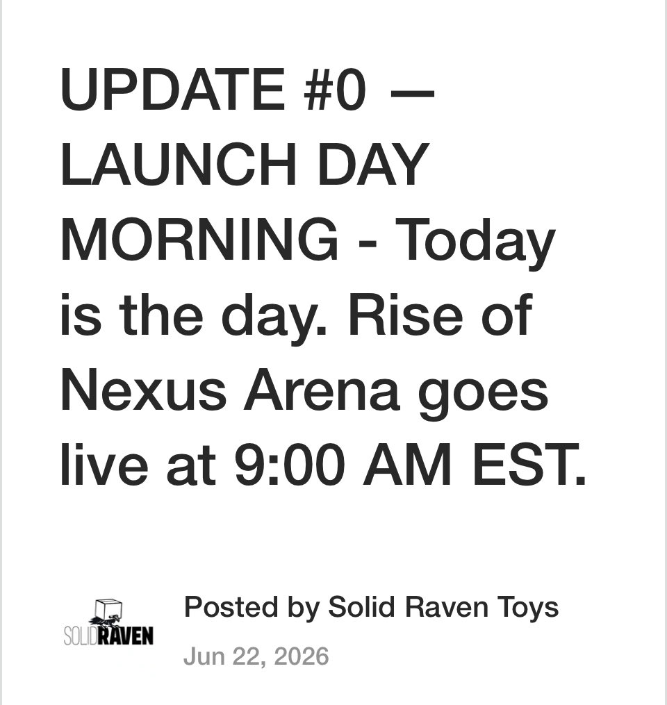 dtkordish's tweet photo. New Kickstarter 3-3/4” o-ring project Rise Of Nexus Arena going live this morning
#oring #actionfigures #GIJoe https://t.co/UZApnAARgG