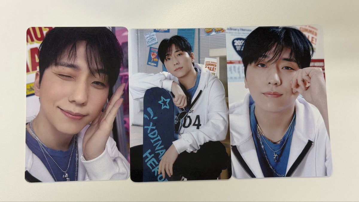 hnccm7's tweet photo. 엑디즈 썸머콘 시크릿 포카 원가 양도

건일set 3장 0.6
반택 / 첫콘 현장거래
https://t.co/6WumtJWtgR

XdinaryHeroes 정수 가온 오드 준한 주연 햄일 냥듀 지덕 폭드 툐넨 쭈프 교환 분철 https://t.co/7UmGgXX5SC