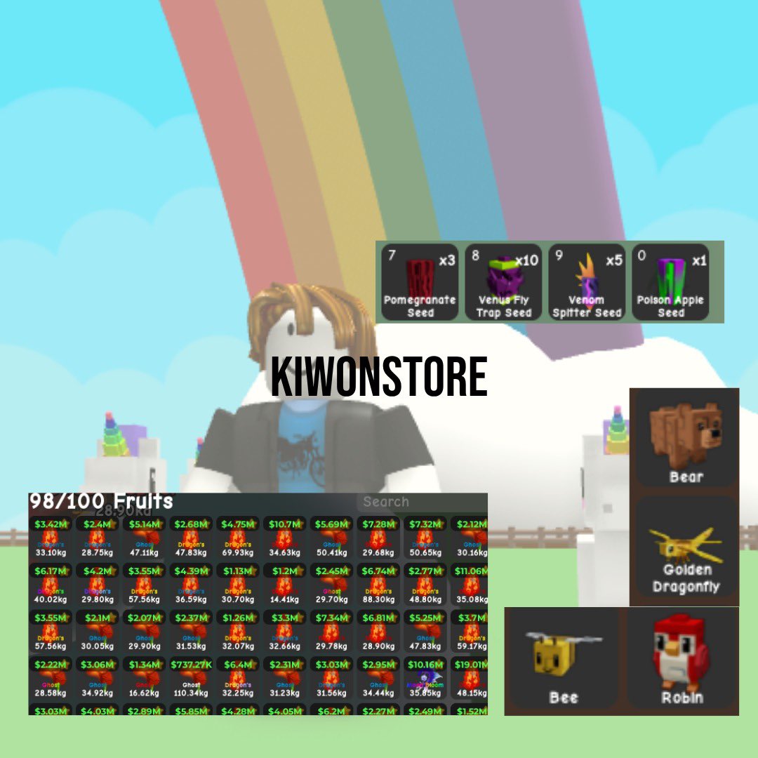 d1dntkn0's tweet photo. wts kebutuhan gag 2 

Pet 
bear 3k/each
golden dragon fly 4k/each
bee 1k/each
robin 500perak/each

Seed
VENUS FLY TRAP R3 
POISON APPLE R4 
POMEGRANATE SEED R4 
VENOM SPITTER R10

Sheckles
350perak/m
5k = 15m++
8k = 30m++
12k = 50m++

Avqris / rekber feemu https://t.co/DOJFB2M5yq