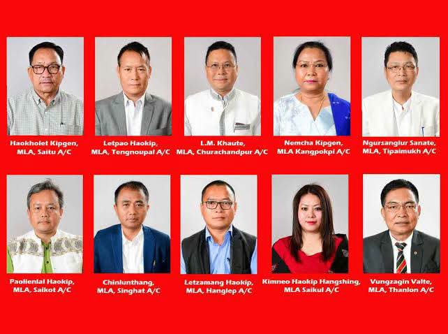 BoinuHaoki36609's tweet photo. KHIPC Urges Kuki MLAs, Deputy CM to Resign Amid Manipur Unrest

KHIPC demanded Deputy CM Nemcha Kipgen and Kuki MLAs resign immediately, citing 250+ deaths and 60,000 displaced since May 2023. The group accused the Modi government of “divide and rule” by controlling Kuki leaders while denying statehood demands. It warned the conflict is now drawing in Nagas and said resignation is a “necessary act of political conscience” to stand with their people.

READ MORE
https://t.co/8b11Mai4XB