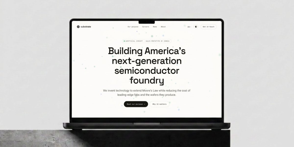 IsmaelFrihi's tweet photo. What if a website made people want to apply, invest, and believe in seconds? That was my goal redesigning @Substrate's site. Unofficial, fully built. 
https://t.co/rWOp5HSHwC https://t.co/JDC0kfQriG