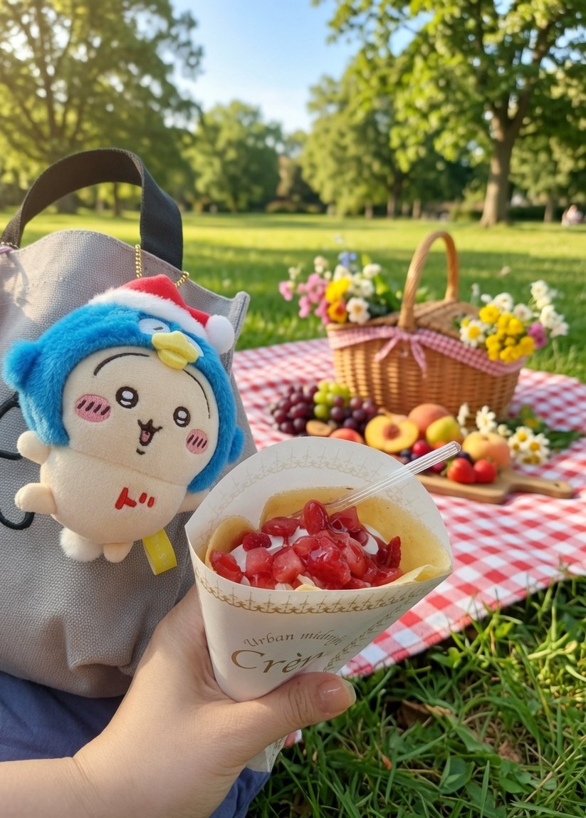 unders0908's tweet photo. ヤハーッ❗❗
クレープだいすき✨ https://t.co/rYJWXLmK8a