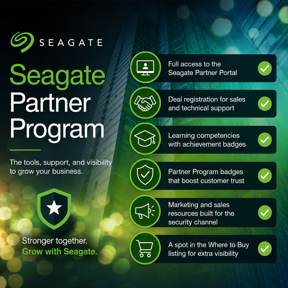 TargetCompUK's tweet photo. Join the @Seagate Partner Program to access exclusive partner tools, training, deal registration, marketing resources, and enhanced business visibility - all designed to help you grow.
Learn more: https://t.co/SJOlj3TBGD
#Seagate #PartnerProgram #ChannelPartners #BusinessGrowth https://t.co/pRtkpi0gmb