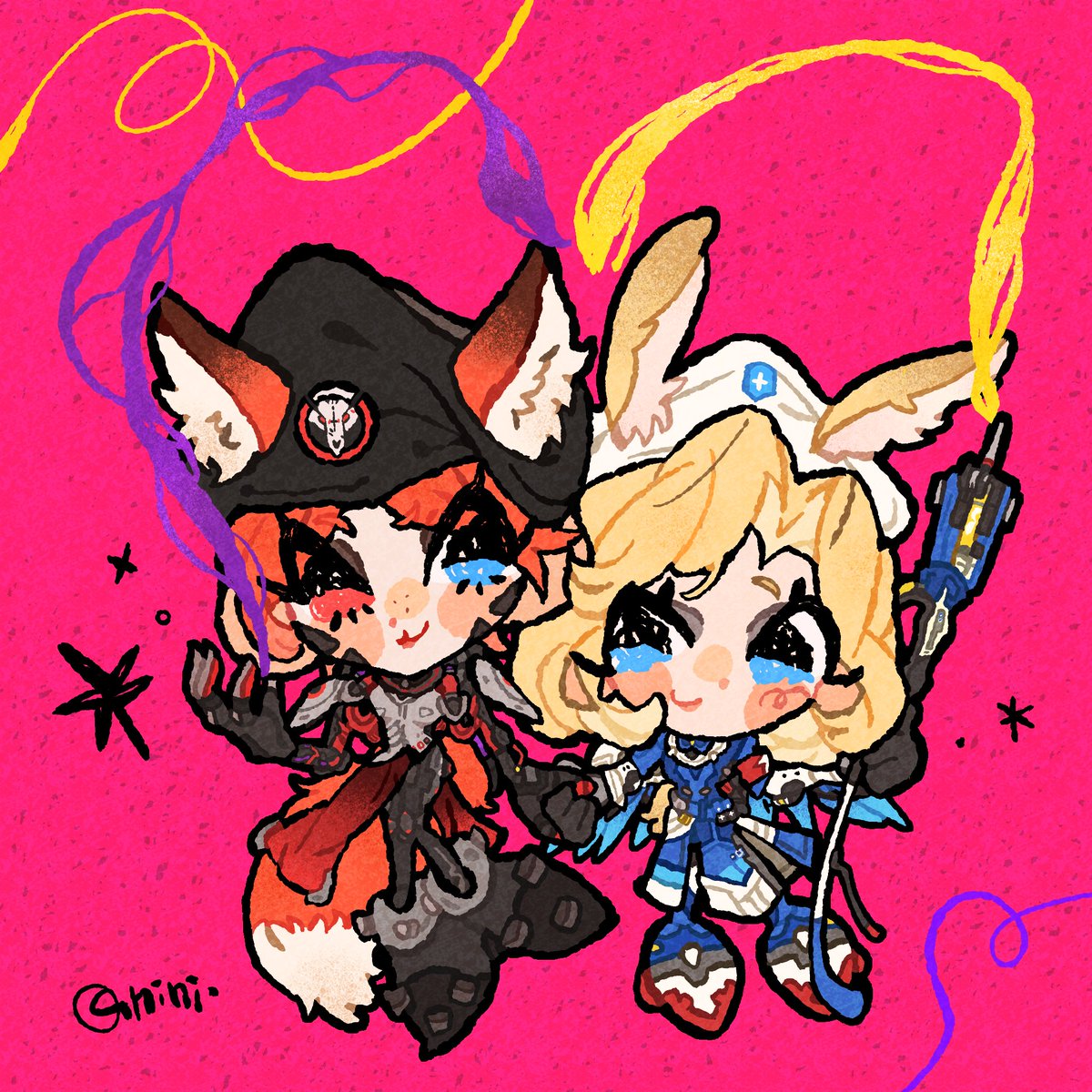 __Aoi01221's tweet photo. 宿敌就是妻子 
#moicy #overwatch https://t.co/F0PIYtyYVu