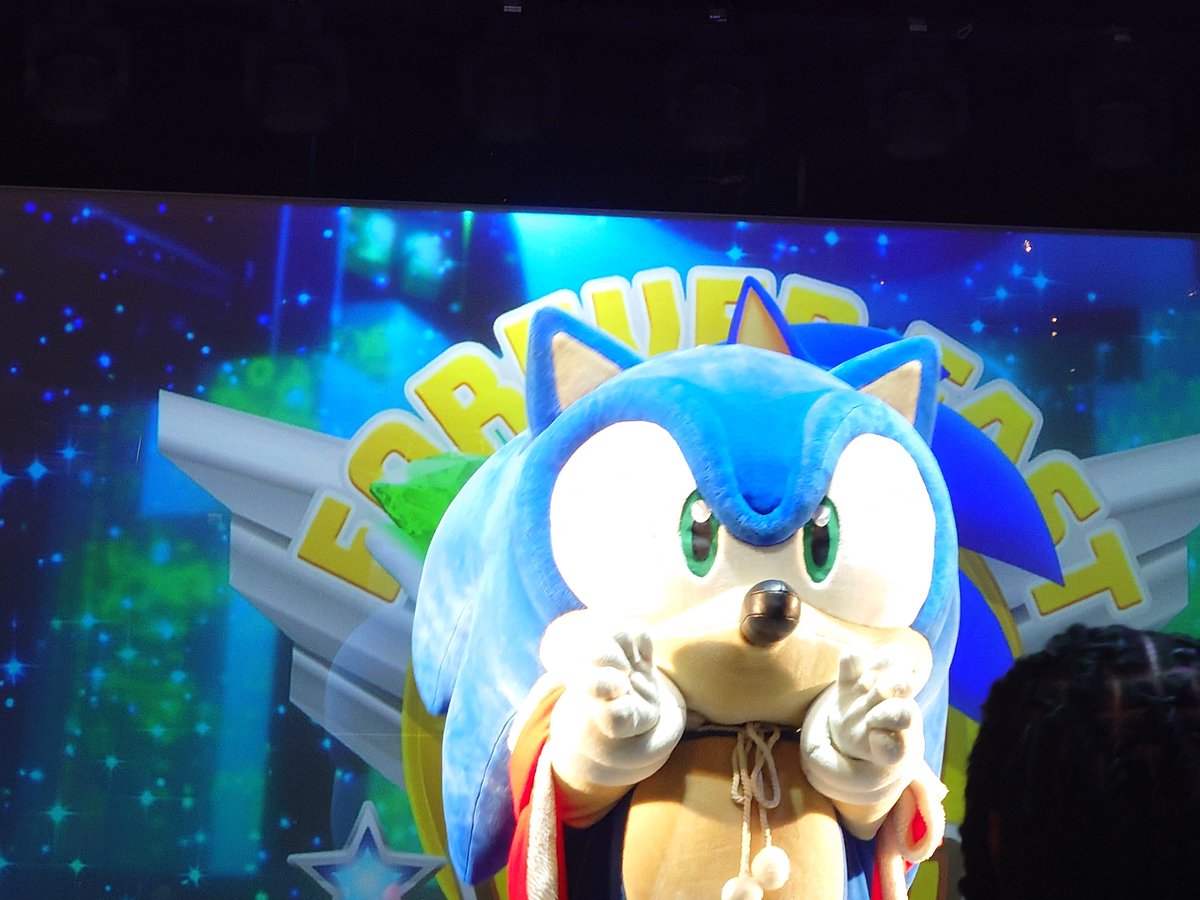 Akey2983's tweet photo. ジョイポリスでソニックをお祝いしてきた民
 #ソニかつ
 #ソニック35周年 https://t.co/QHikd7VHDB