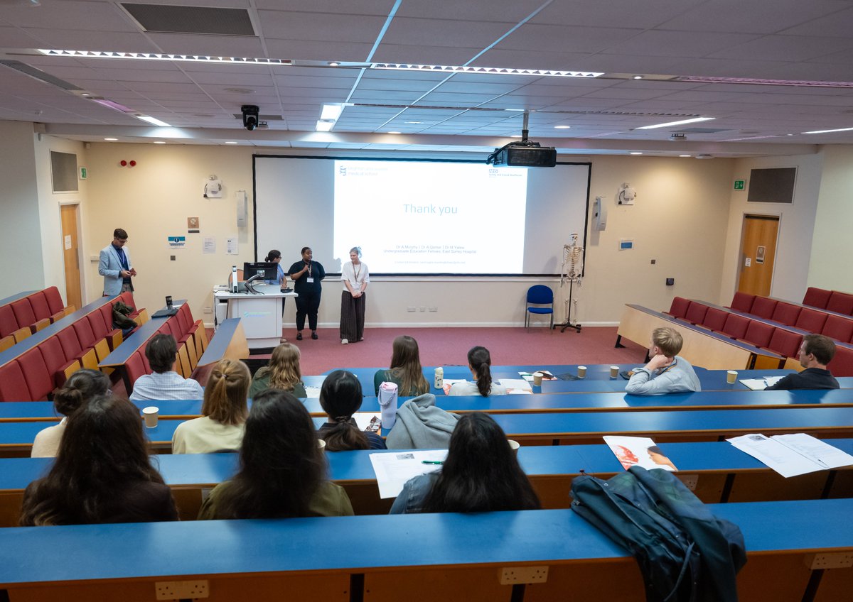 BSMSMedSchool's tweet photo. 🎓 BSMS hosted its inaugural Education Fellow Conference for a day of learning, collaboration and professional development.

🏆 A highlight was recognising the Worthing Fellows with a BSMS Staff Awards runner-up certificate for their outstanding contribution to student teaching. https://t.co/nu9xzj8fnU