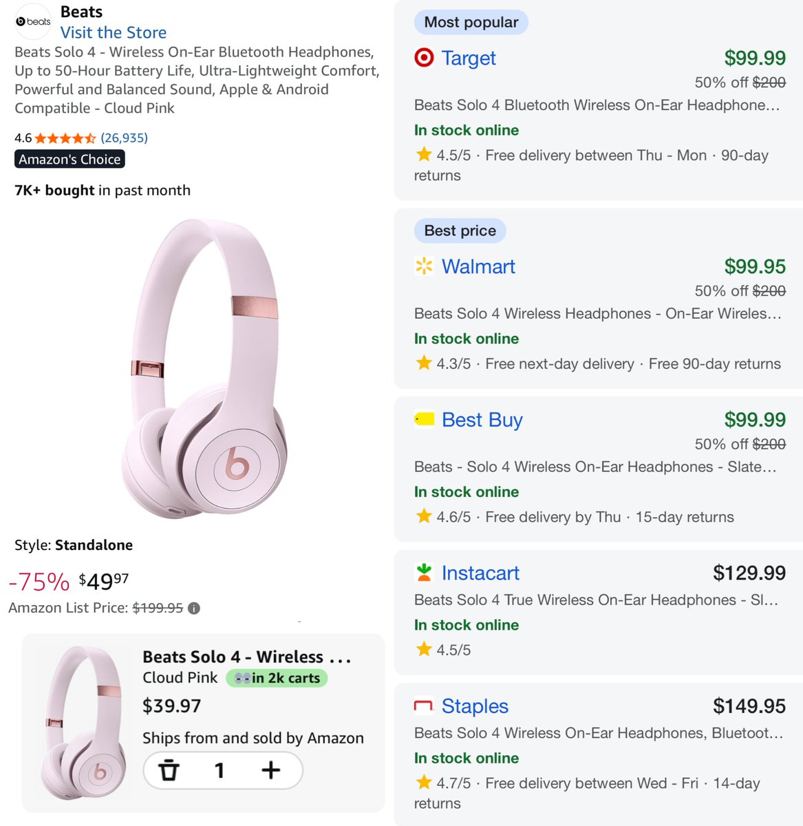 $150 JBL WIRELESS HEADPHONES FOR $36 Amazon just dropped these JBL