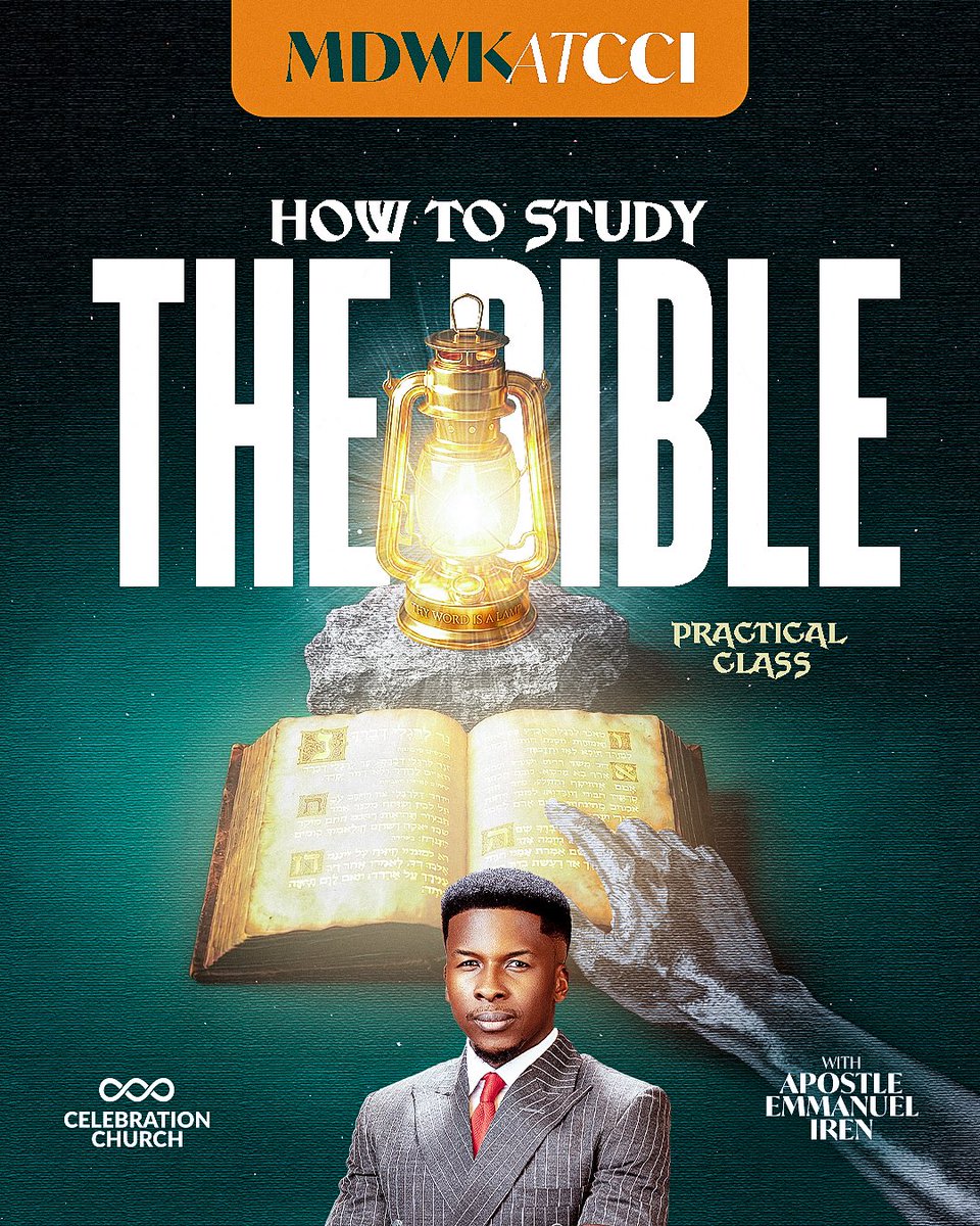 cci__uyo's tweet photo. How do you study the Bible in a way that leads to understanding and transformation?

Many believers desire to understand God's Word but often struggle with where to start and how to study beyond simply reading. https://t.co/TfAbvavLOc