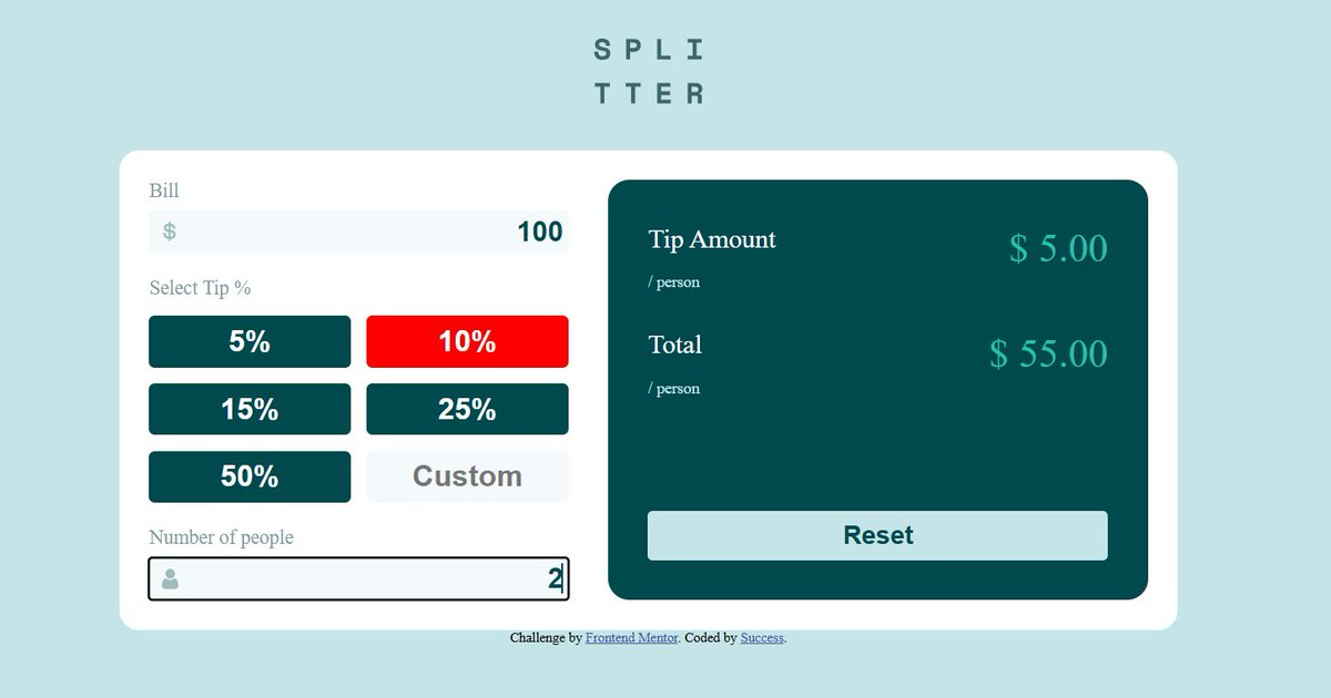codewithsuccess's tweet photo. Frontend Mentor tip calculator — done ✅
what I actually learnt building it:
- (a + b) / c is not the same as a + b/c (math)
-conflicting inputs need logic, not luck
live url
https://t.co/HvdlrZcZO6

code
https://t.co/6enfM3kAbu

#buildinpublic #frontenddeveloper https://t.co/olKNQcqwFj