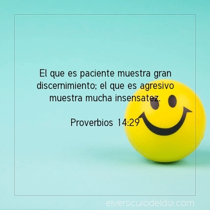 elversiculo's tweet photo. El que es paciente muestra gran discernimiento; el que es agresivo muestra mucha insensatez.  Proverbios 14:29   #versiculodeldia #versiculobiblico #biblia https://t.co/9G15RhRfzB