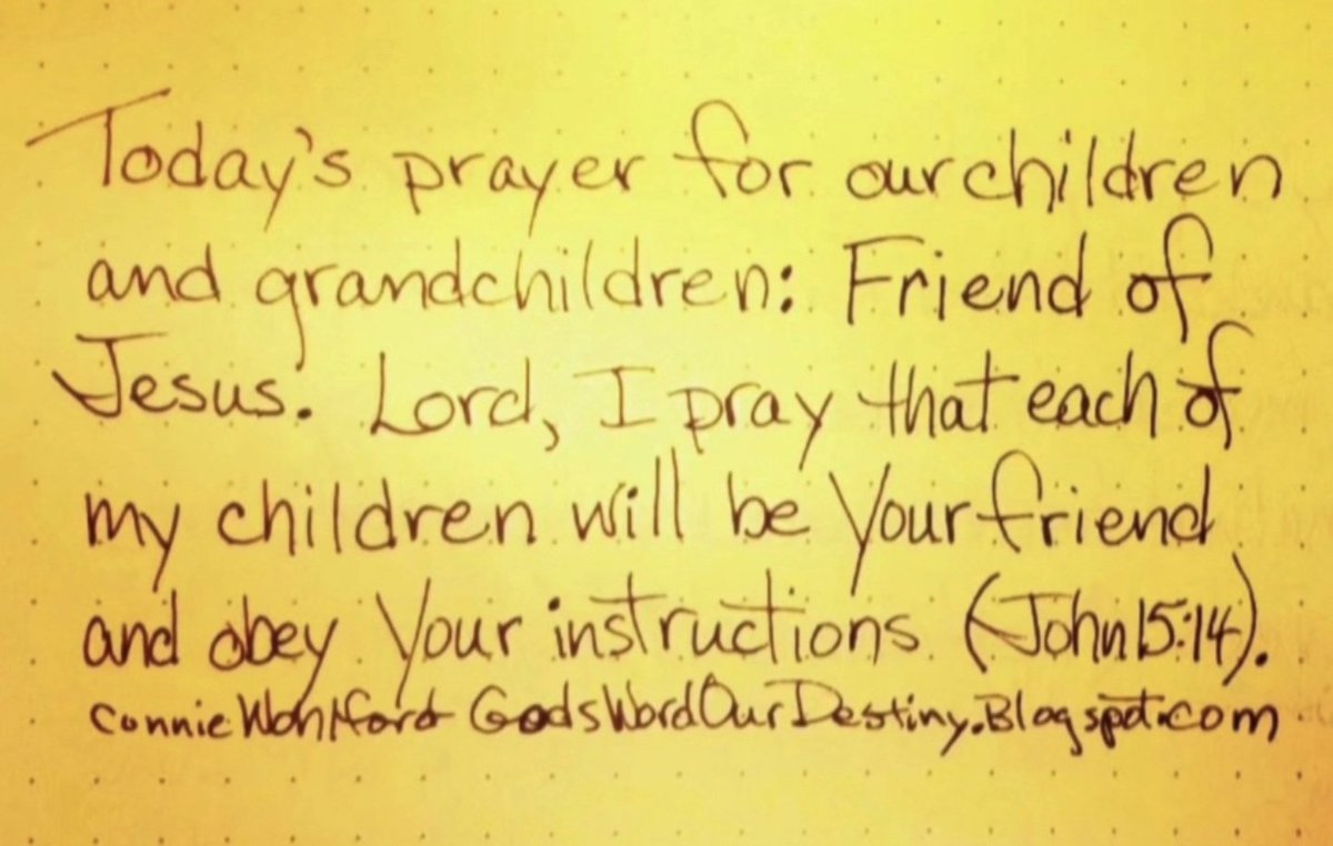 wohlford_connie's tweet photo. Today for our #children and #grandchildren: friend of Jesus.
#friendofJesus #obeyGod #BFF #friendofGod #friendship #friends #friend #GodsWordOurDestiny https://t.co/6LkOvAzkfb